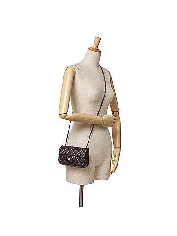 Chanel Extra Mini Rectangular Classic Lambskin Flap (view 2)