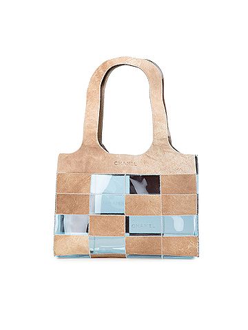 Chanel PVC and Suede Naked Patchwork Tote (view 1)