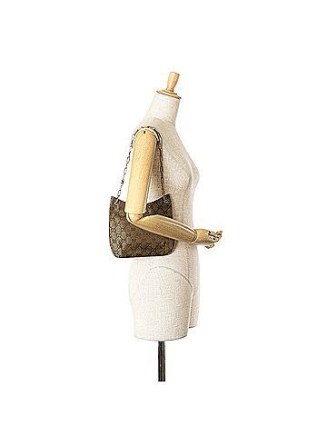 Gucci GG Canvas Chain Shoulder Bag (view 2)
