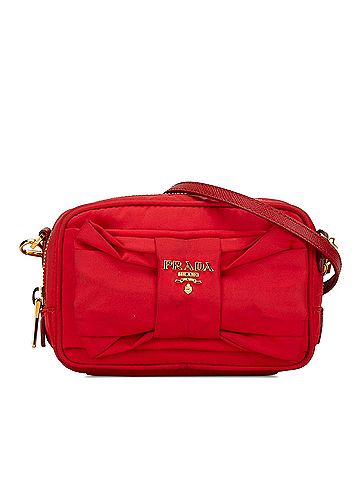 Prada Tessuto Fiocco Bow Crossbody (view 1)