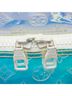 Louis Vuitton 100% Pvc White Monogram Prism Keepall Bandouliere 50 One size - photo 9