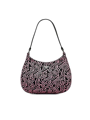 Prada Maglia Jacquard Knit Cleo Bag (view 1)