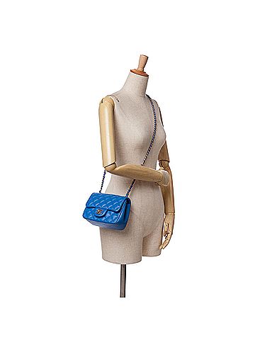 Chanel Mini Square Classic Lambskin Single Flap (view 2)