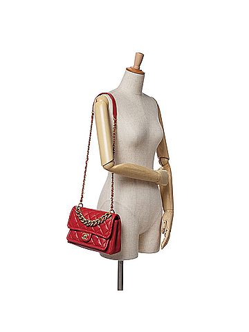Chanel Small Quilted Lambskin Chain Link Flap (view 2)