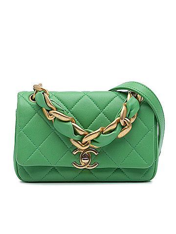 Chanel Small Quilted Lambskin Chain Is More Flap (view 1)