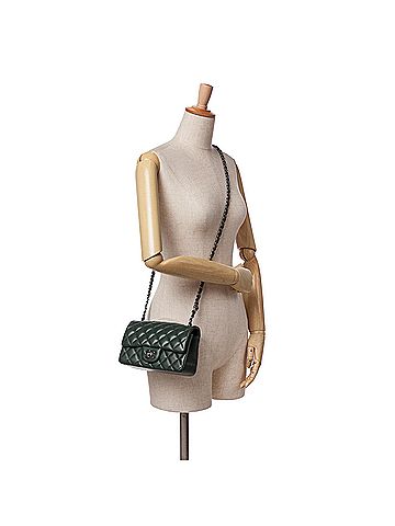 Chanel Mini Rectangular Classic Lambskin Single Flap (view 2)