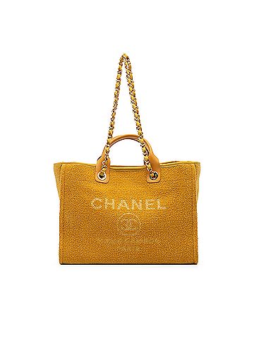 Chanel Medium Lurex Boucle Deauville Satchel (view 1)
