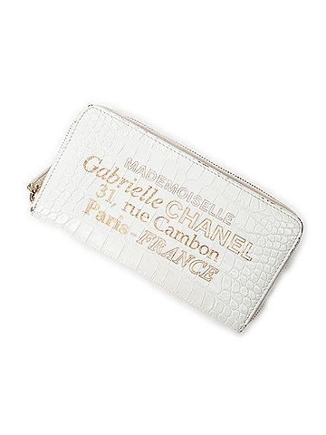 Chanel Mademoiselle Gabrielle Zip Around Wallet  (view 1)