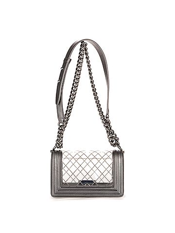 Chanel Boy Transparent  (view 2)
