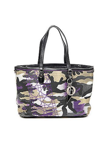 Dior Ltd. Ed. Anselm Reyle Camouflage Medium Tote  (view 1)
