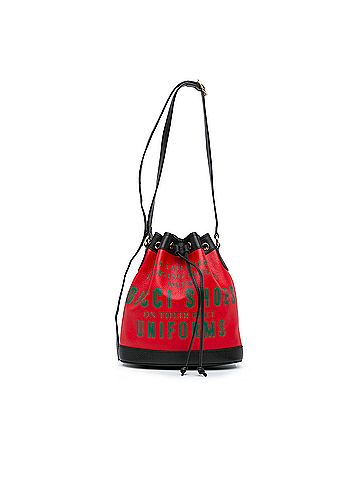 Gucci 100th Anniversary Leather Uniform Bucket Bag (view 1)