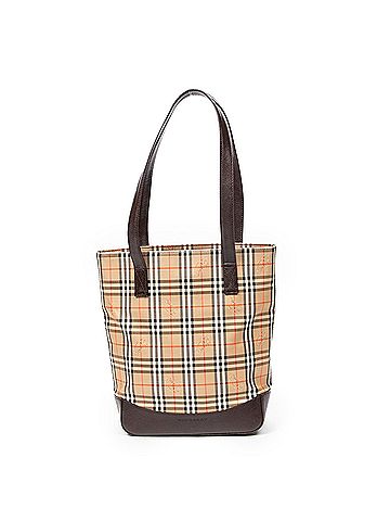 Burberry Vertical Front Pocket Zip Tote  (view 1)