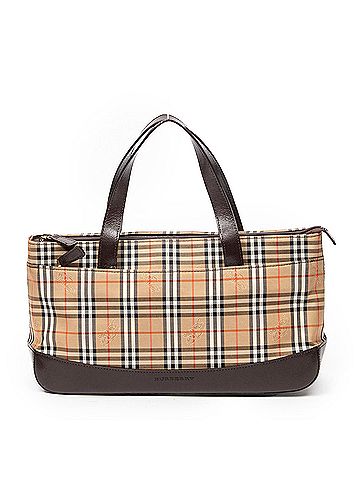 Burberry Front Pocket Rectangular Tote  (view 1)