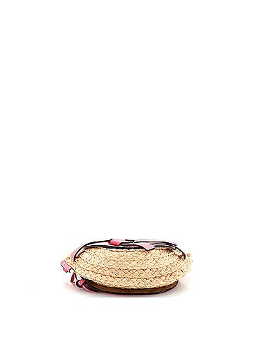 Loewe Gate Shoulder Bag Leather and Straw Mini (view 2)