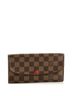 Louis Vuitton 100% Coatead Canvas Brown Emilie Wallet Damier One size - photo 3