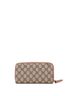 Gucci Brown Tan GG Marmont Zip Around Wallet GG Coated Canvas and Leather One size - photo 4