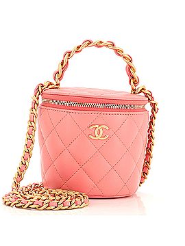 Chanel Leather Bucket Bag