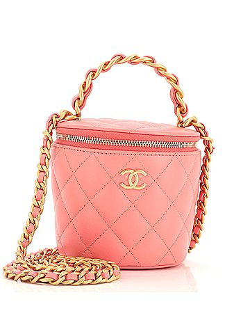 Chanel Afternoon Tea Vanity Bucket Bag Quilted Lambskin (view 1)