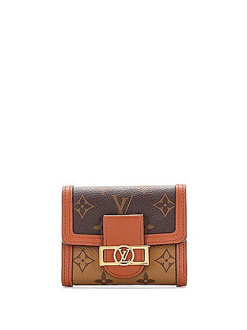 Louis Vuitton Dauphine Wallet Reverse Monogram Canvas Compact (view 1)