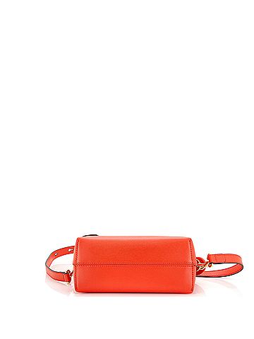 Fendi Logo By The Way Satchel Embossed Leather Mini (view 2)