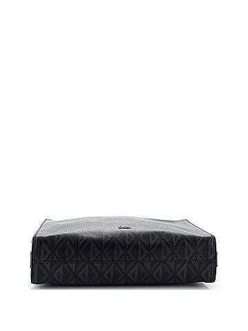 Christian Dior Lingot Briefcase Messenger Bag CD Diamond Coated Canvas (view 2)