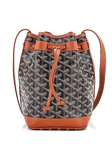 Goyard Petit Flot Bucket Bag Coated Canvas PM (view 1)