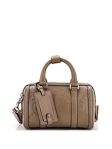 Gucci Duffle Bag Jumbo GG Embossed Leather Mini (view 1)
