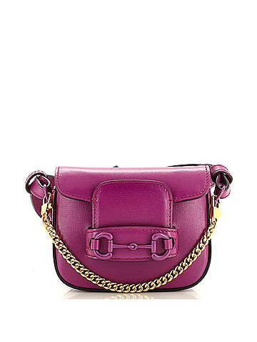 Gucci Horsebit 1955 Shoulder Bag Leather Super Mini (view 1)