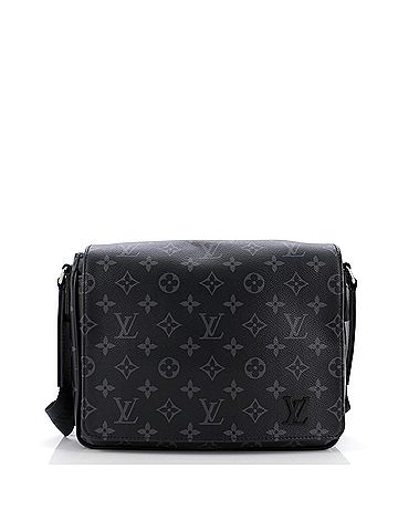 Louis Vuitton District Messenger Bag Monogram Eclipse Canvas PM (view 1)