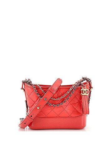 Chanel Gabrielle Hobo Quilted Aged Calfskin Small (view 1)