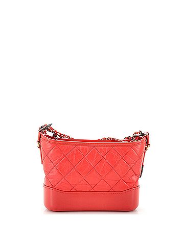 Chanel Gabrielle Hobo Quilted Aged Calfskin Small (view 2)