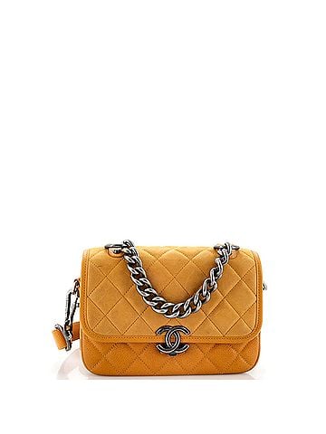 Chanel My Everything Flap Bag Quilted Caviar Small (view 1)
