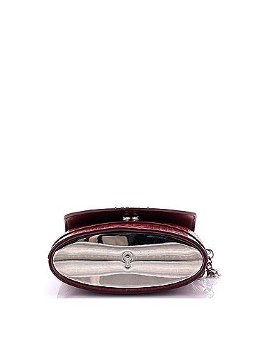 Chloé Aby Lock Bag Embossed Leather Small (view 2)