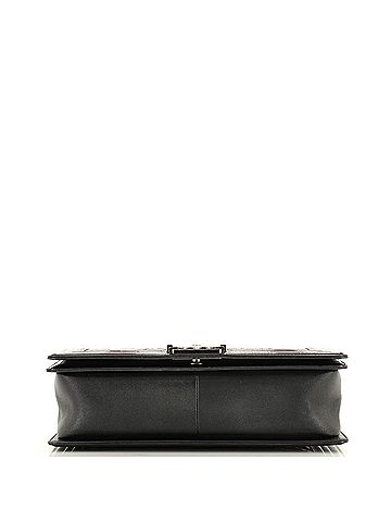 Chanel Boy Flap Bag Quilted Patent New Medium (view 2)