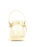 Fendi Tan Mon Tresor Bucket Bag Mesh and Leather Mini One size - photo 1