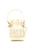 Fendi Tan Mon Tresor Bucket Bag Mesh and Leather Mini One size - photo 4