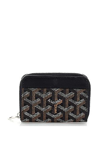 Goyard Matignon Zip Wallet Coated Canvas with Leather PM (view 1)