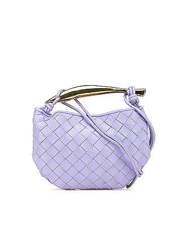Bottega Veneta Baby Lambskin Intrecciato Sardine Bag (view 1)