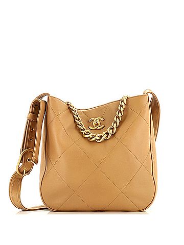Chanel Easy Mood Hobo Quilted Calfskin (view 1)