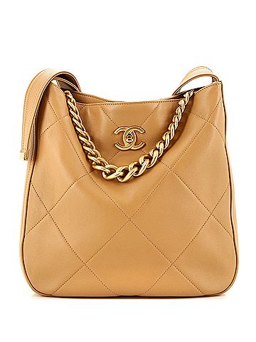 Chanel Easy Mood Hobo Quilted Calfskin (view 1)