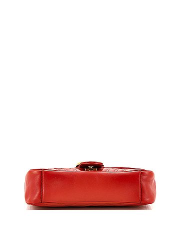 Gucci GG Marmont Flap Bag Matelasse Leather Small (view 2)