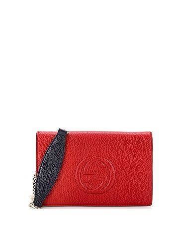 Gucci Soho Wallet on Chain Leather (view 1)
