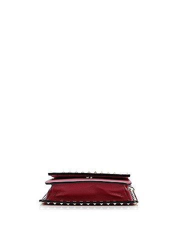 Valentino Garavani Rockstud Front Handle Flap Bag Leather Small (view 2)