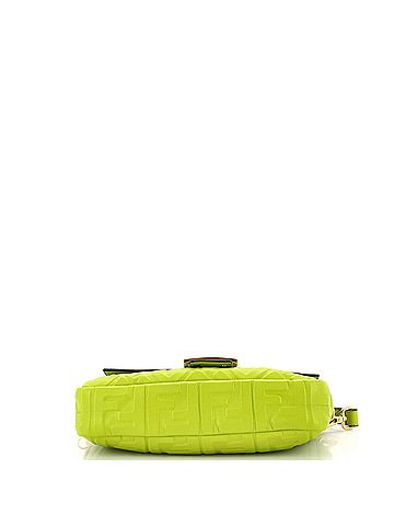 Fendi Baguette NM Bag Zucca Embossed Leather Medium (view 2)
