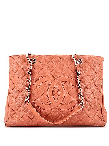 Chanel Grand Shopping Tote Quilted Caviar (view 1)