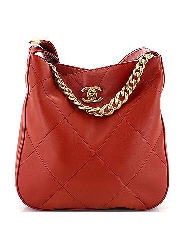 Chanel Easy Mood Hobo Quilted Calfskin (view 1)
