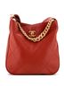 Chanel 100% Leather Orange Easy Mood Hobo Quilted Calfskin One size - photo 1