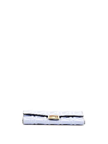 Fendi Baguette Continental Wallet on Chain Zucca Embossed Leather (view 2)