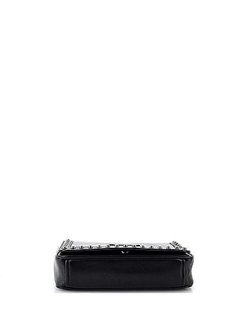 Prada Chain Flap Bag Studded Glace Calf Small (view 2)