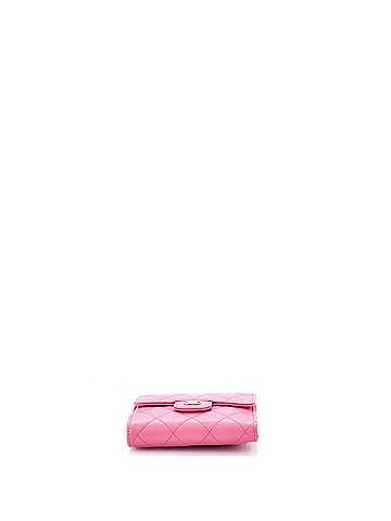 Chanel CC Compact Classic Flap Wallet Quilted Caviar (view 2)